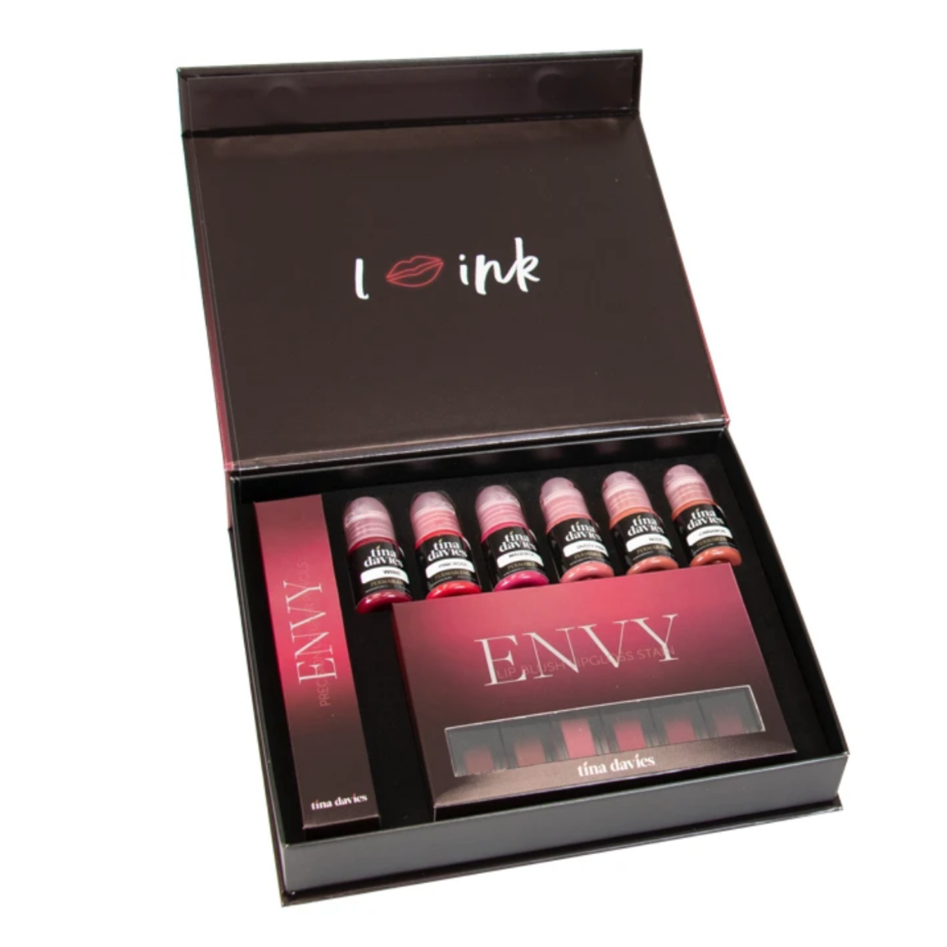 I Love Ink Tina Davies, Tina Davies I Love Ink ENVY Lip Pigment Collection - Eye ...