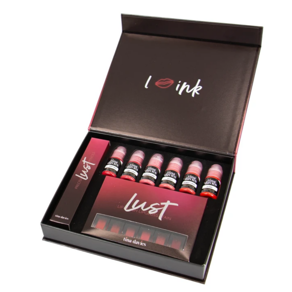 I Love Ink Tina Davies, Tina Davies I Love Ink LUST Lip Pigment Collection - Eye ...